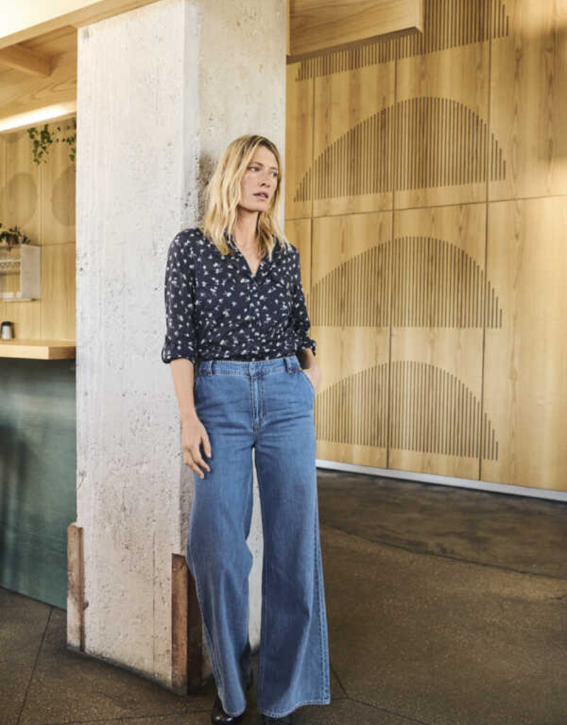 Part Two Safinas Denim Trousers in Medium Blue