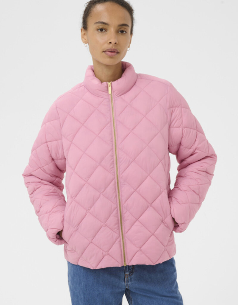 Part Two Olia Quilted Jacket in Orchid Smoke