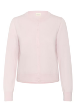 Part Two Noelani Wool Cardigan in Mauve Chalk