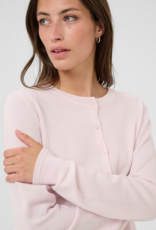 Part Two Noelani Wool Cardigan in Mauve Chalk