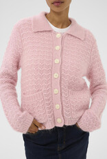Part Two Zora Cardigan in Orchid Smoke Melange