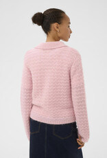 Part Two Zora Cardigan in Orchid Smoke Melange