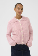 Part Two Zora Cardigan in Orchid Smoke Melange