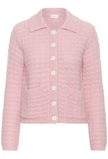 Part Two Zora Cardigan in Orchid Smoke Melange