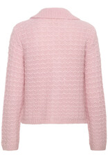 Part Two Zora Cardigan in Orchid Smoke Melange