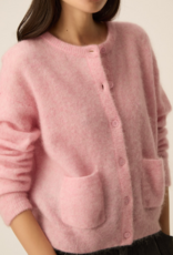 Des Petits Hauts Dobilou Cardigan in Rose (FINAL SALE)