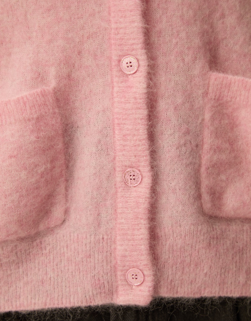 Des Petits Hauts Dobilou Cardigan in Rose (FINAL SALE)