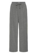 B.Young Encore Tapered Drawstring Trouser in Grey Melange