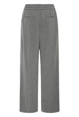 B.Young Encore Tapered Drawstring Trouser in Grey Melange