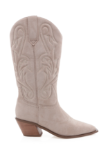 Billini Townes Boot in Beige Suede