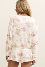 Z-Supply Desert Rose Long Sleeve Top
