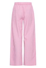 ICHI Jilma Gingham Pant in Azalea Pink