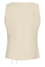 ICHI Givana Tie Waistcoat in Eucalyptus