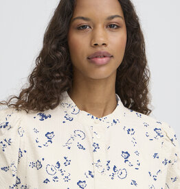 ICHI Qwina Short Sleeve Blouse