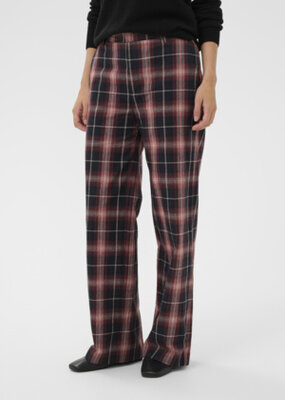 InWear Calrose Plaid Cotton Pant