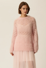 Des Petits Hauts Aliette Mohair Open Knit Sweater