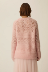 Des Petits Hauts Aliette Mohair Open Knit Sweater