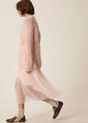 Des Petits Hauts Des Petits Hauts - Valerina Pleated Mesh Skirt