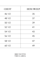 Brunette the Label Fair Isle Sweater In Cream W/ Black