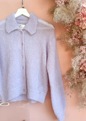 Des Petits Hauts Alpolo Collar Cardigan