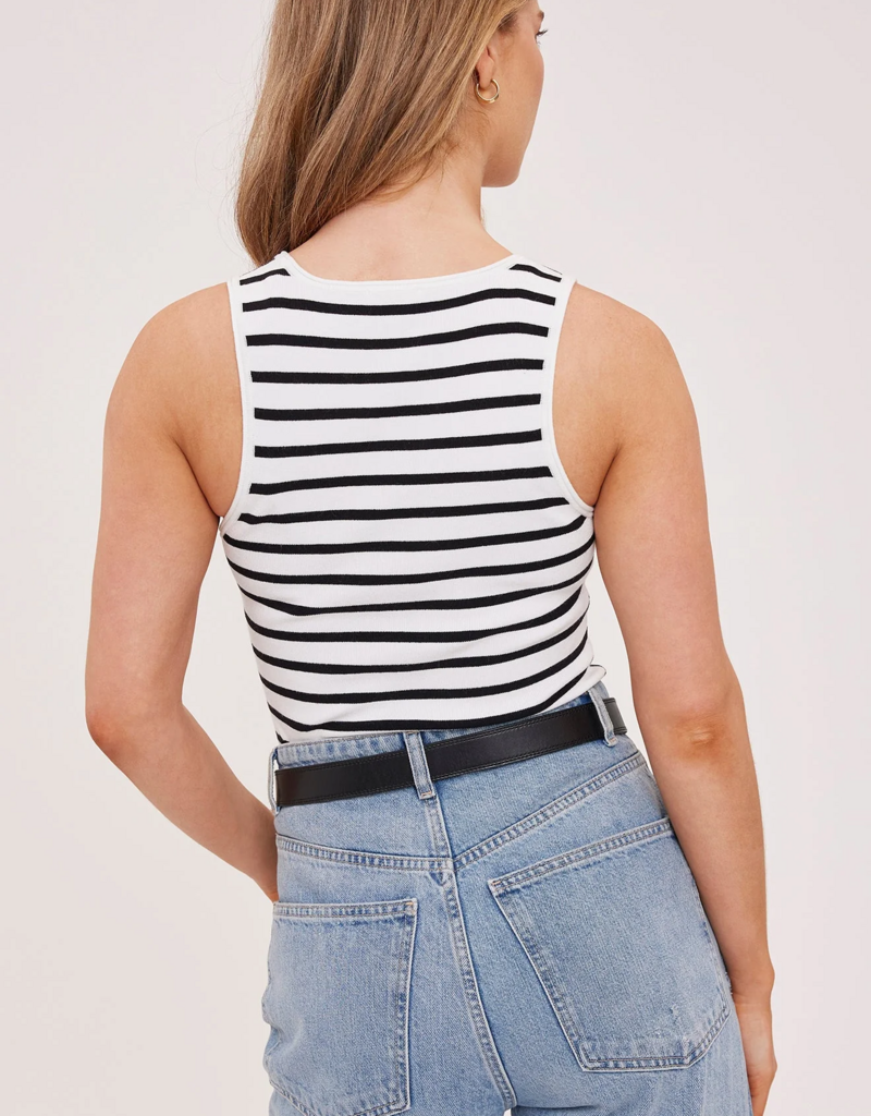 Gentle Fawn Sierra Tank in Black Stripe (FINAL SALE)