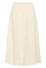 Part Two Zoya Skirt in Whisper White Blurred Floral