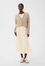 Part Two Zoya Skirt in Whisper White Blurred Floral