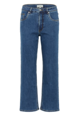 Part Two Judy High Rise Ankle Length Jeans in Medium Dark Blue