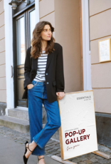 Part Two Judy High Rise Ankle Length Jeans in Medium Dark Blue