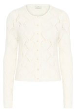 Kaffe Lorinia Cardigan in Chalk
