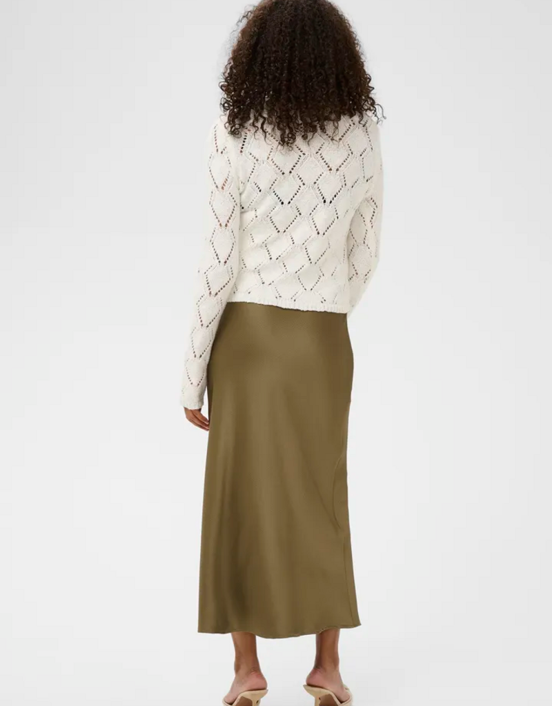 Kaffe Lorinia Cardigan in Chalk