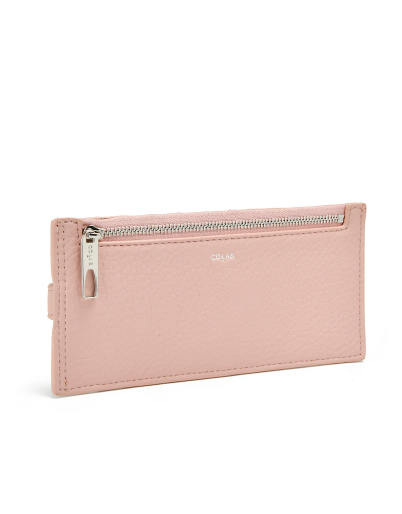 Colab Lizou Travel Wallet in Soft Pink