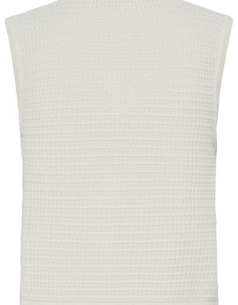 B.Young Mikala Knit Waistcoat in Birch