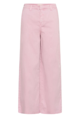 Cream Visti Coloured Denim Pants in Pink Nectar