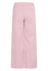 Cream Visti Coloured Denim Pants in Pink Nectar