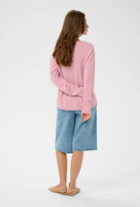 Cream Romane Pullover in Pink Nectar