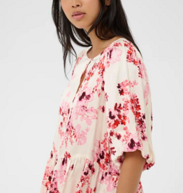 Part Two Azelia Blouse in Pink Shadow Flower Print