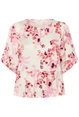 Part Two Azelia Blouse in Pink Shadow Flower Print