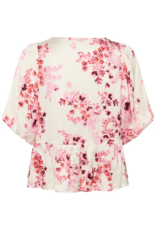 Part Two Azelia Blouse in Pink Shadow Flower Print