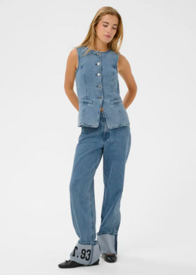 Kaffe Vallis Denim Waistcoat