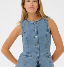 Kaffe Vallis Denim Waistcoat