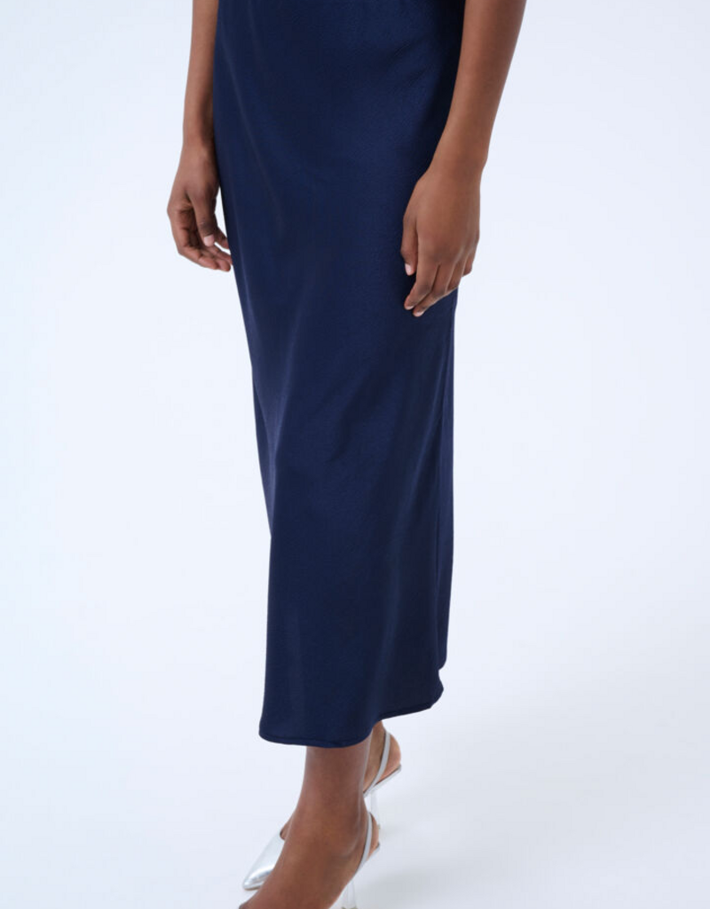 Kaffe Lotte Skirt in Midnight Marine