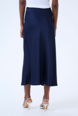 Kaffe Lotte Skirt in Midnight Marine