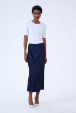 Kaffe Lotte Skirt in Midnight Marine