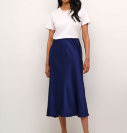 Kaffe Lotte Skirt in Midnight Marine