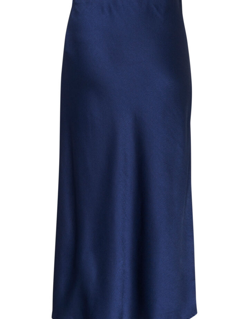 Kaffe Lotte Skirt in Midnight Marine