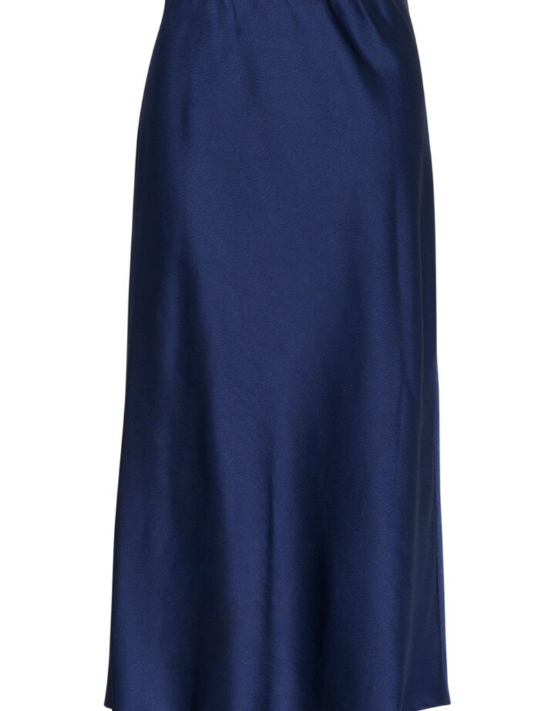 Kaffe Lotte Skirt in Midnight Marine
