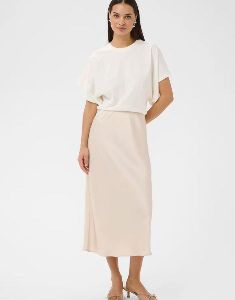 Kaffe Lotte Skirt in Moonbeam
