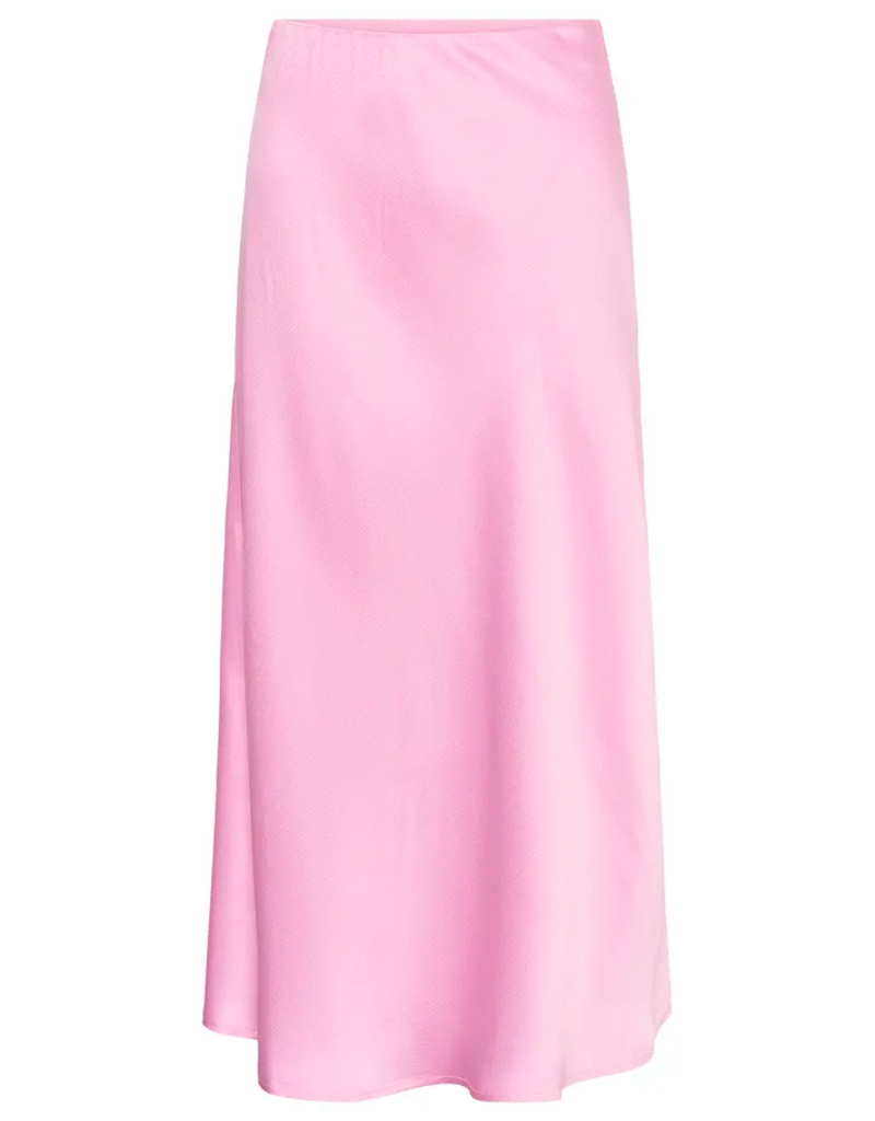 Kaffe Lotte Skirt in Pink Frosting