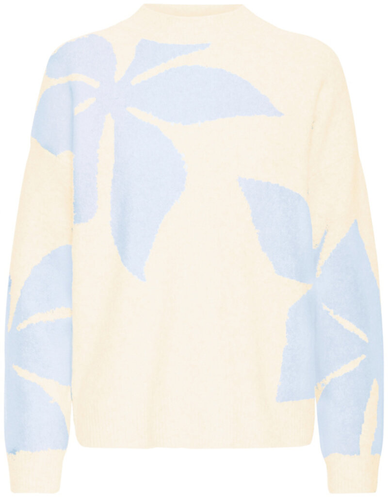 B.Young Omea Flower Jumper in Della Robbia Blue Flower